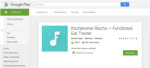 aplikacje z kształcenia słuchu